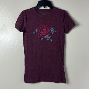 Free State burgundy T-shirt size XS